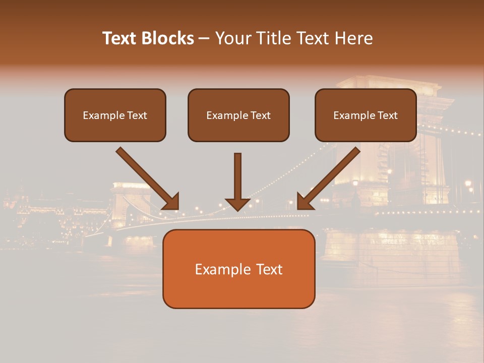 Hungary At Night PowerPoint Template
