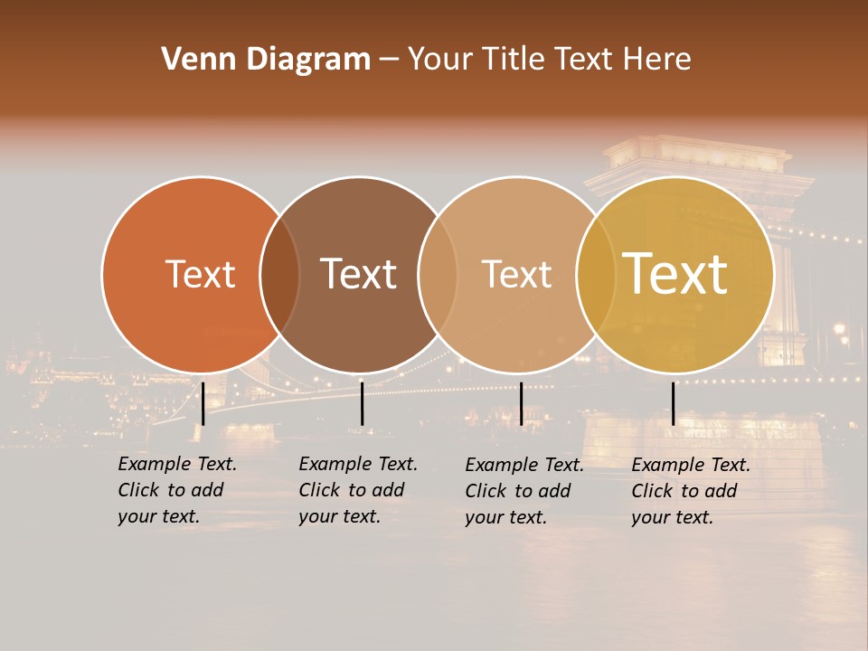 Hungary At Night PowerPoint Template