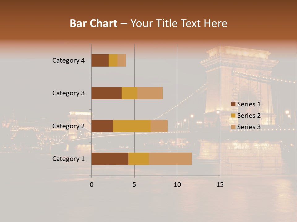 Hungary At Night PowerPoint Template