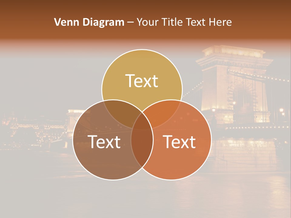 Hungary At Night PowerPoint Template