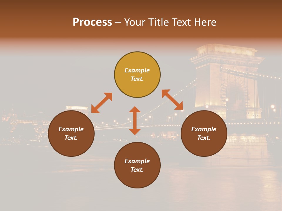 Hungary At Night PowerPoint Template