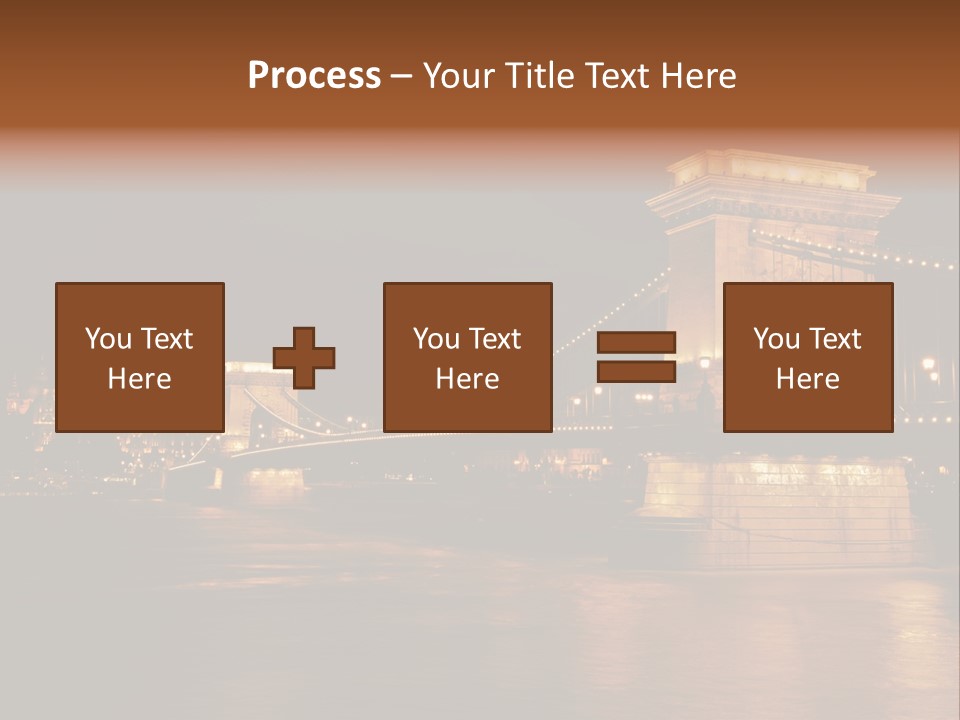 Hungary At Night PowerPoint Template