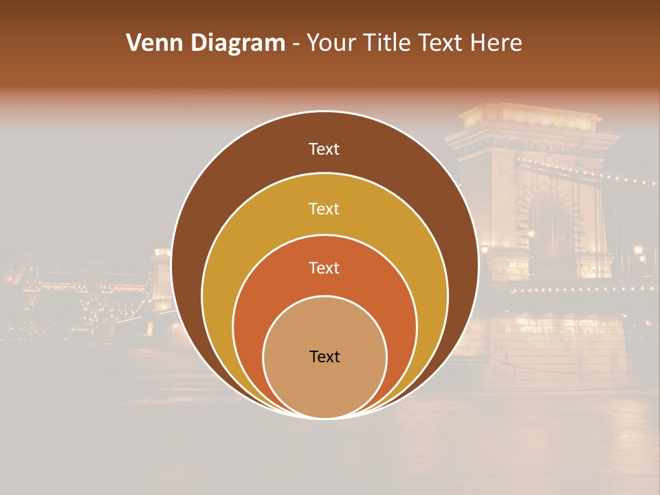 Hungary At Night PowerPoint Template