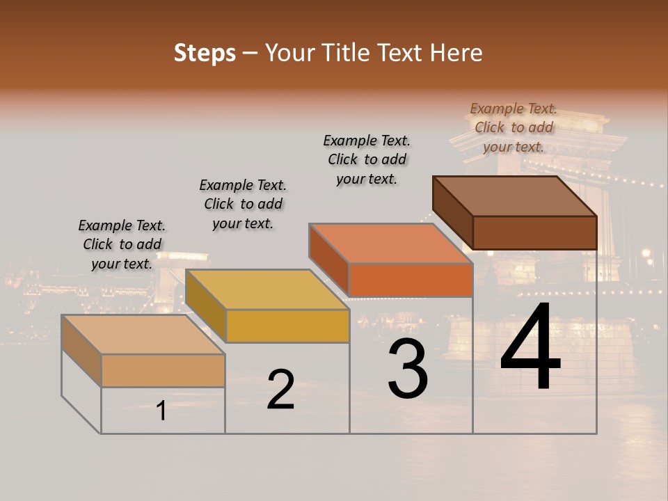 Hungary At Night PowerPoint Template