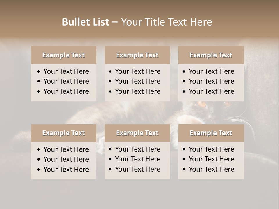 British Cats PowerPoint Template