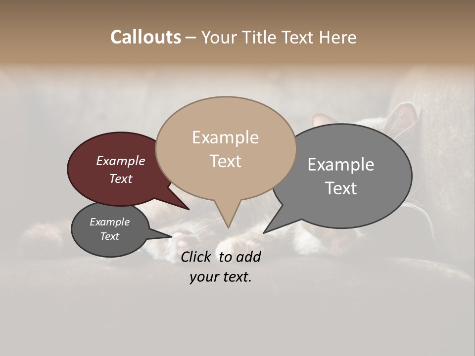 British Cats PowerPoint Template