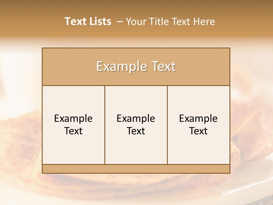 Pancakes PowerPoint Template