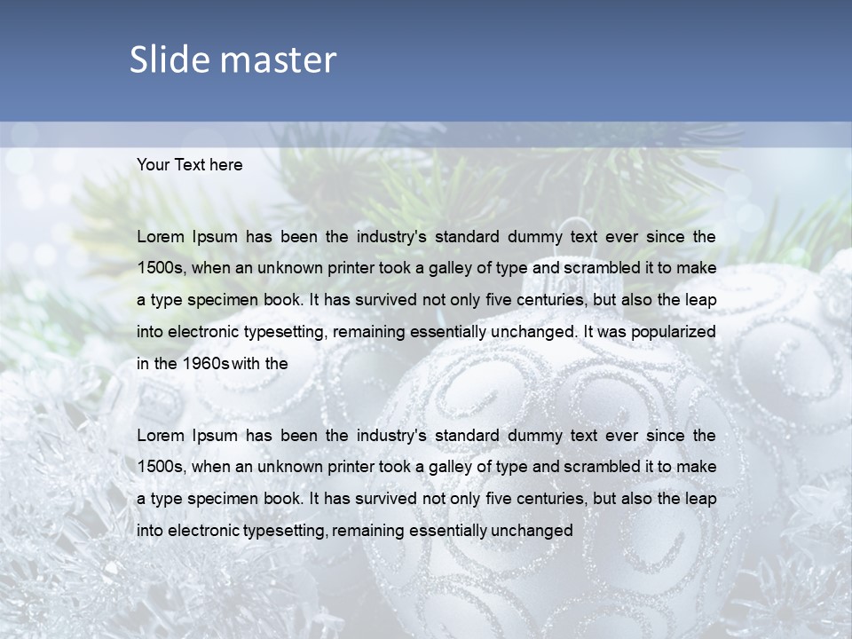 Christmas Stock PowerPoint Template