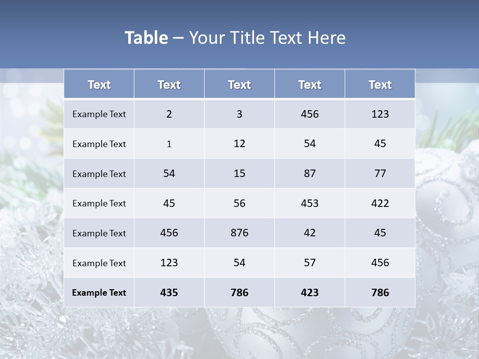 Christmas Stock PowerPoint Template