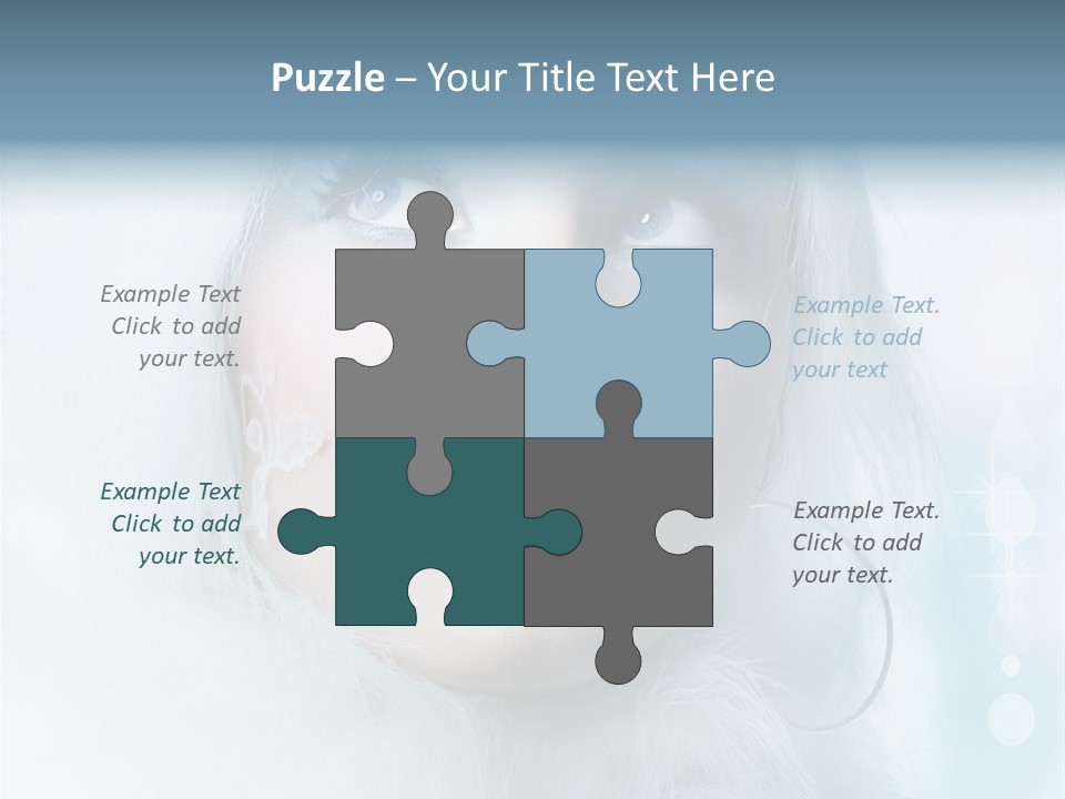 Winter Makeup PowerPoint Template