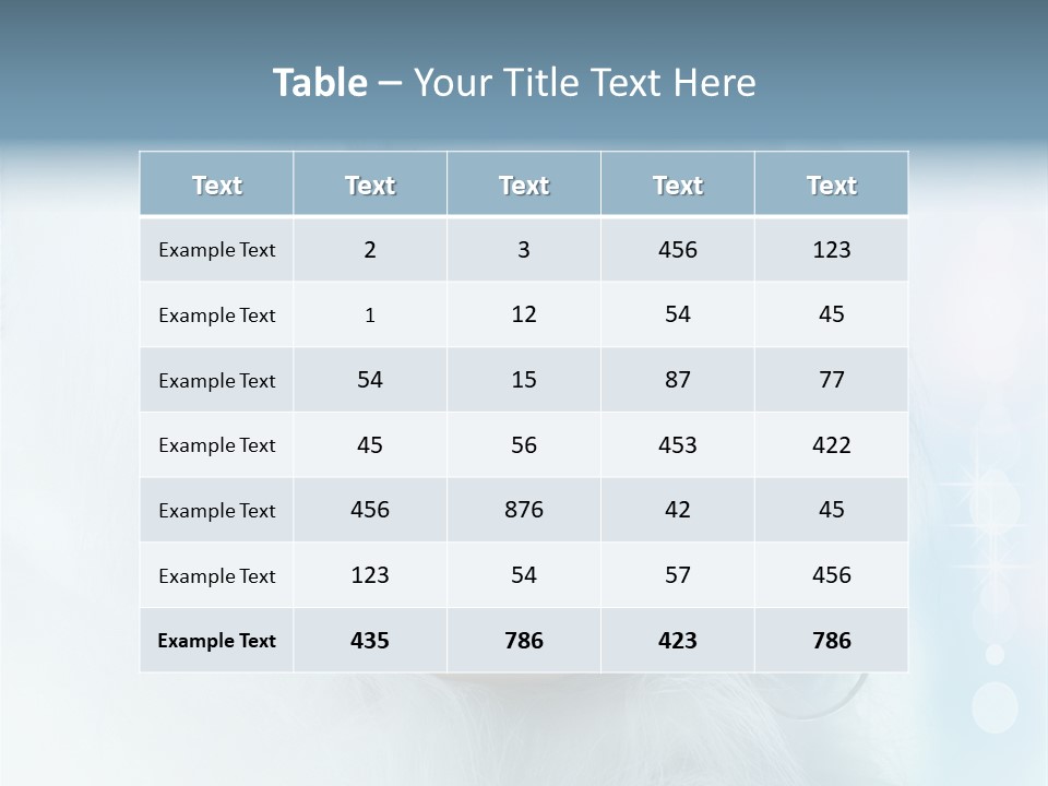Winter Makeup PowerPoint Template