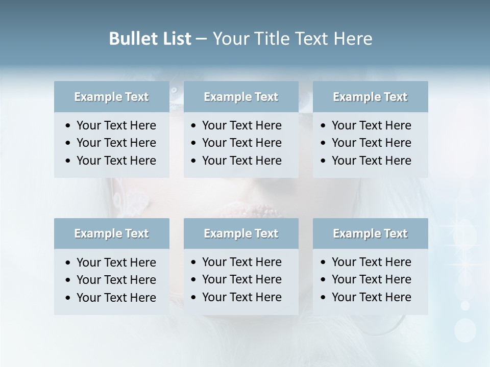 Winter Makeup PowerPoint Template