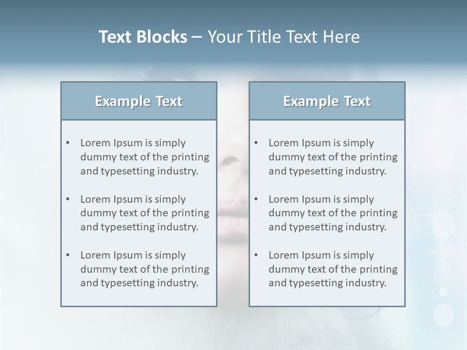 Winter Makeup PowerPoint Template