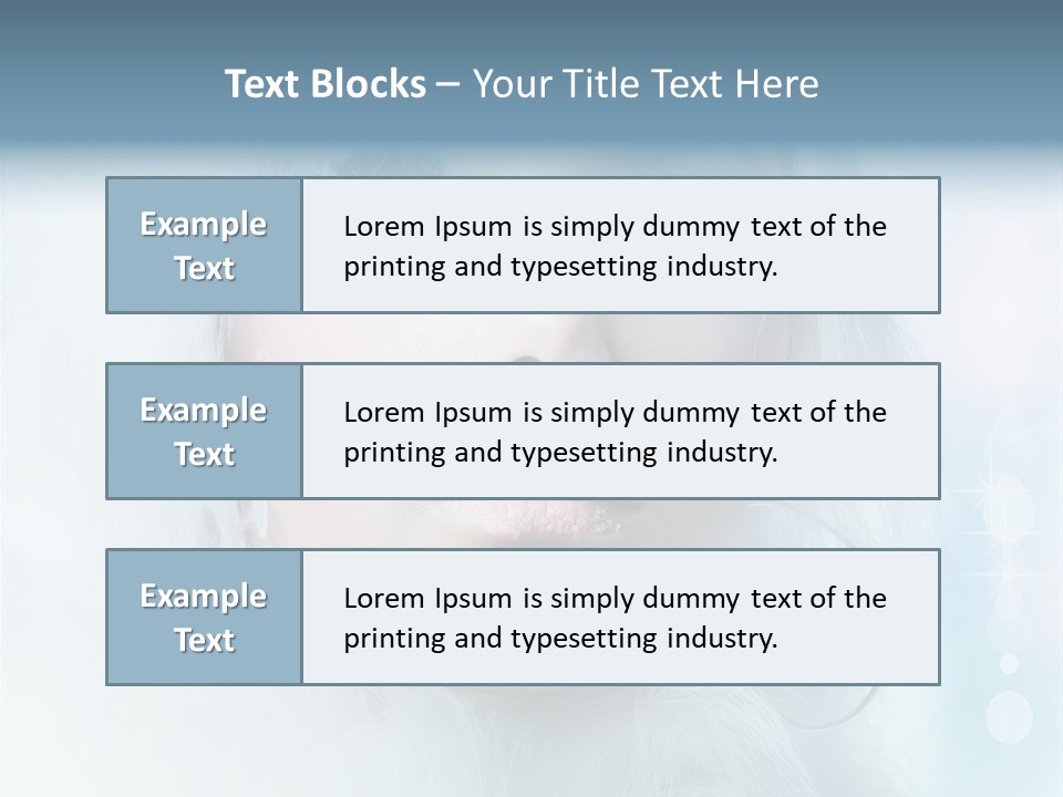 Winter Makeup PowerPoint Template
