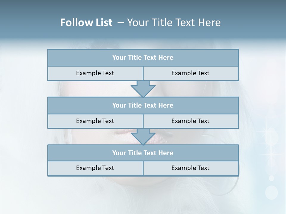 Winter Makeup PowerPoint Template