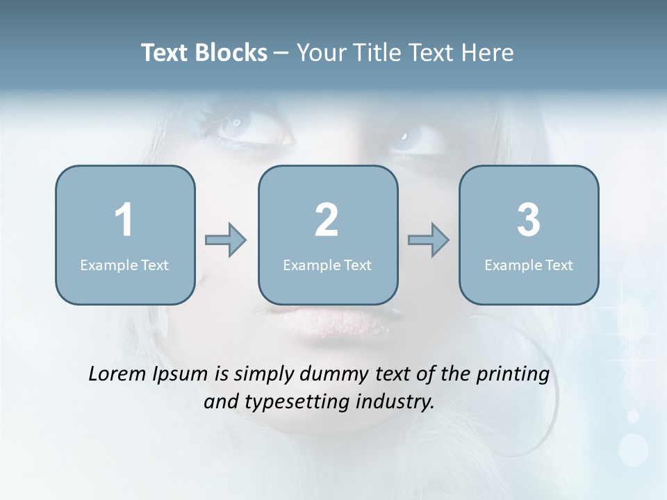 Winter Makeup PowerPoint Template