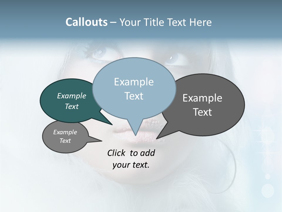 Winter Makeup PowerPoint Template