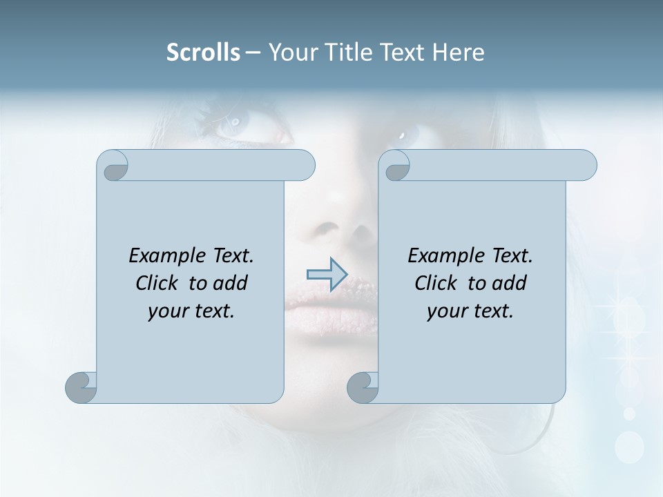 Winter Makeup PowerPoint Template