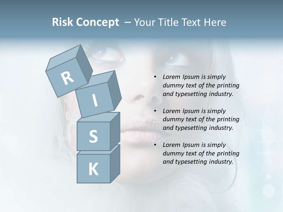 Winter Makeup PowerPoint Template