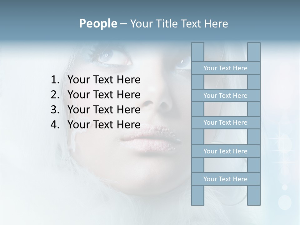 Winter Makeup PowerPoint Template
