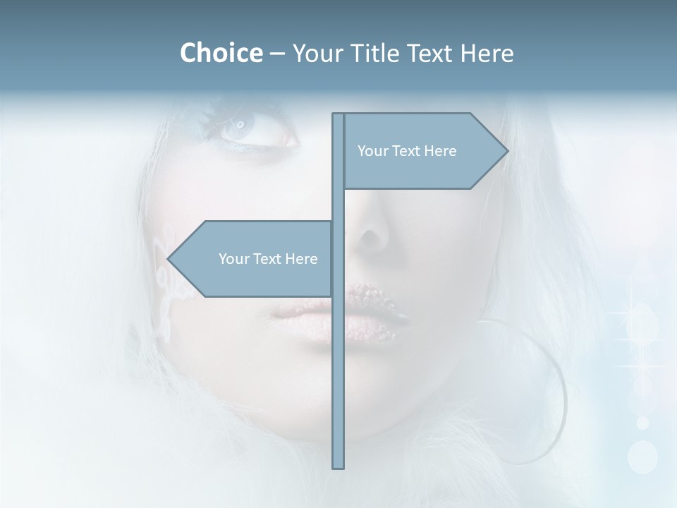 Winter Makeup PowerPoint Template