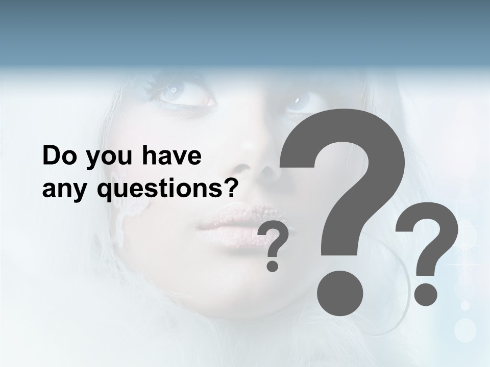 Winter Makeup PowerPoint Template