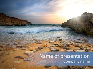 Ocean Waves PowerPoint Template