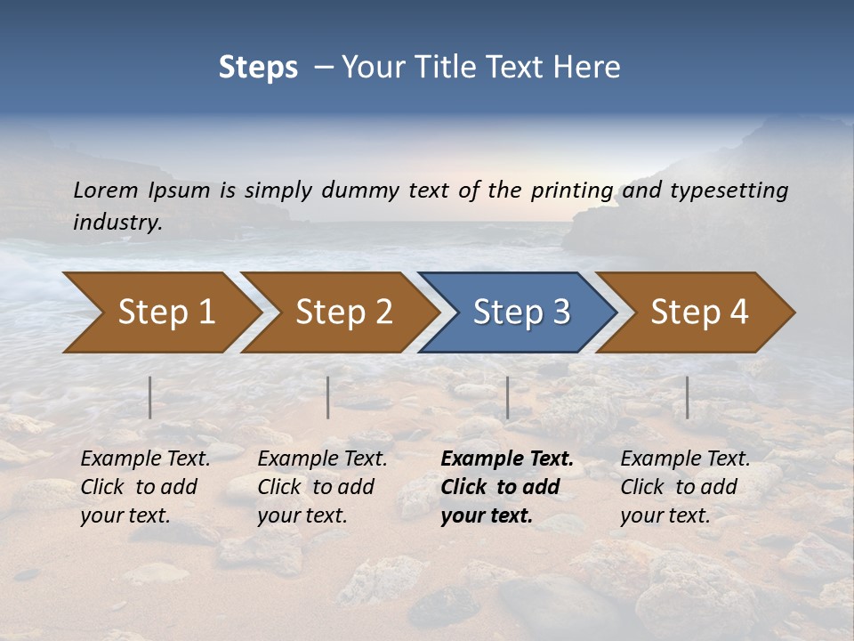 Ocean Waves PowerPoint Template