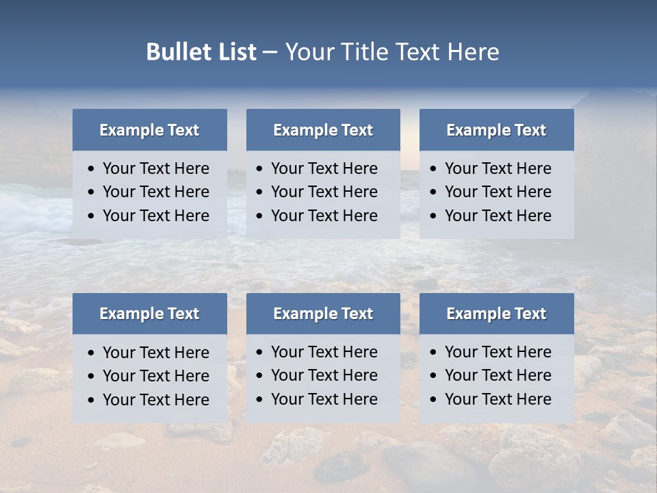 Ocean Waves PowerPoint Template