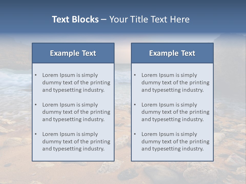 Ocean Waves PowerPoint Template