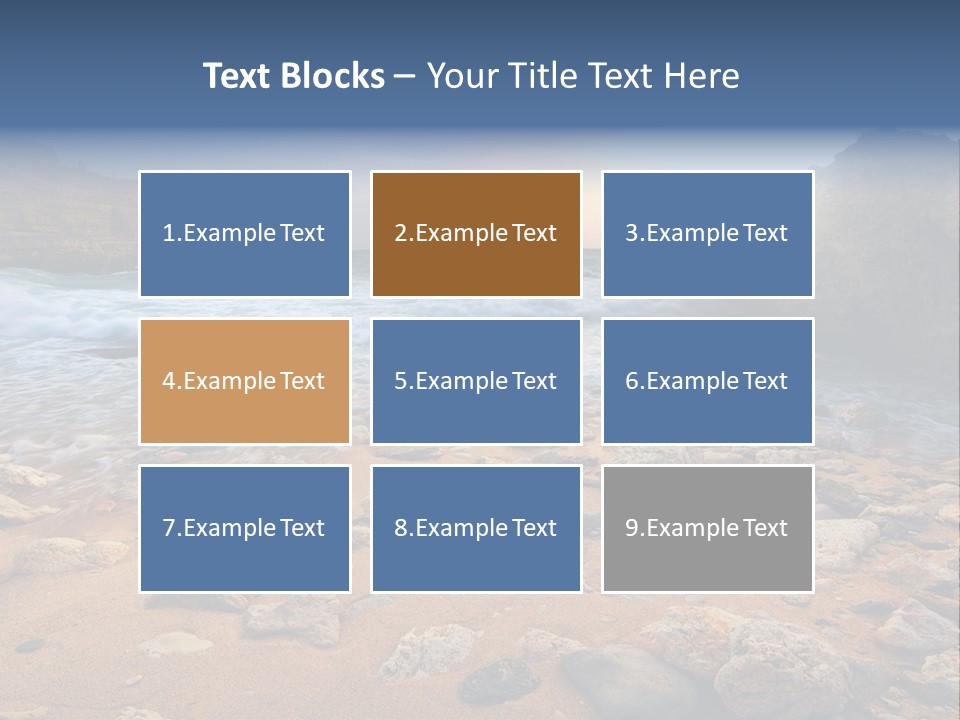 Ocean Waves PowerPoint Template