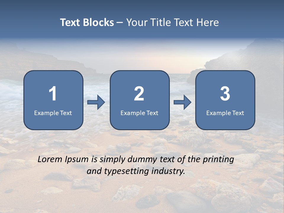Ocean Waves PowerPoint Template