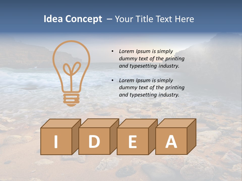 Ocean Waves PowerPoint Template