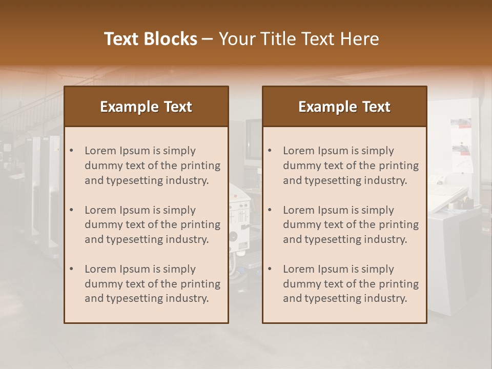Matbaa PowerPoint Template