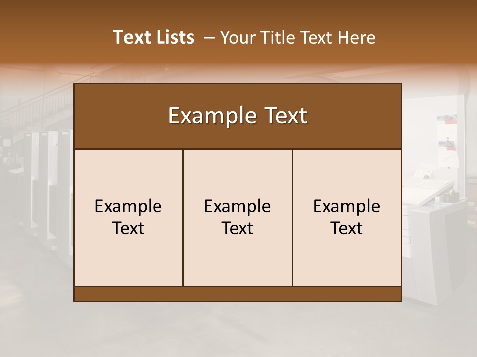 Matbaa PowerPoint Template