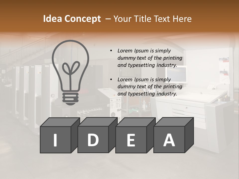 Matbaa PowerPoint Template