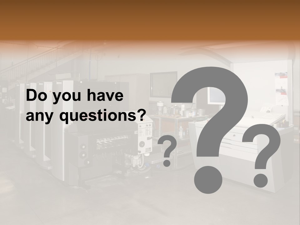 Matbaa PowerPoint Template