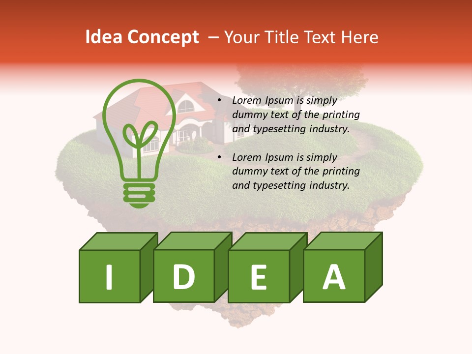 Island Planet PowerPoint Template