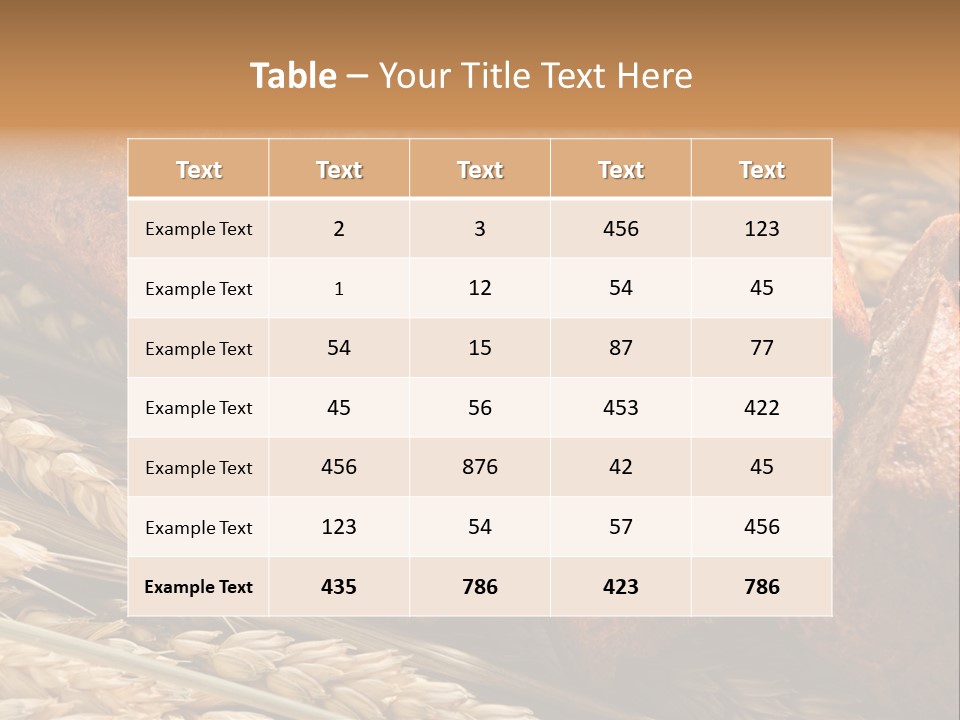 Product Crop Tasty PowerPoint Template