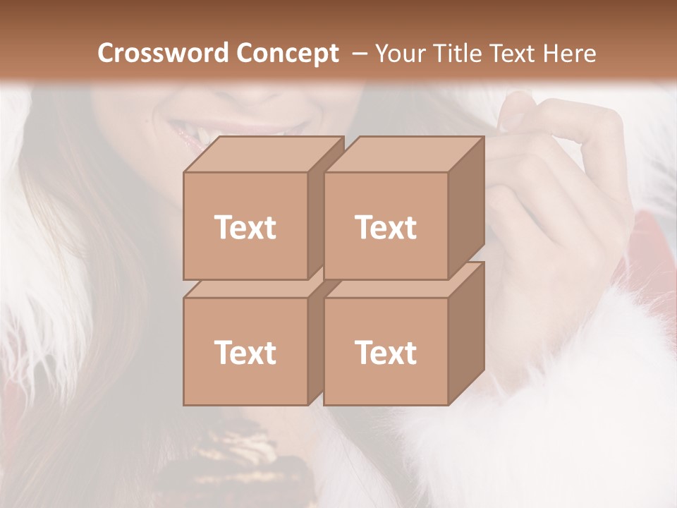 Girls Eating Cake PowerPoint Template