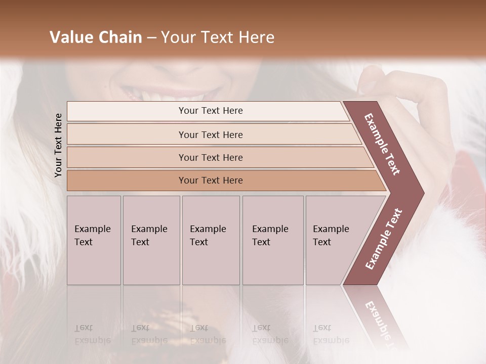 Girls Eating Cake PowerPoint Template