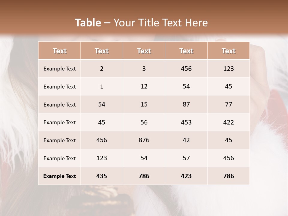 Girls Eating Cake PowerPoint Template