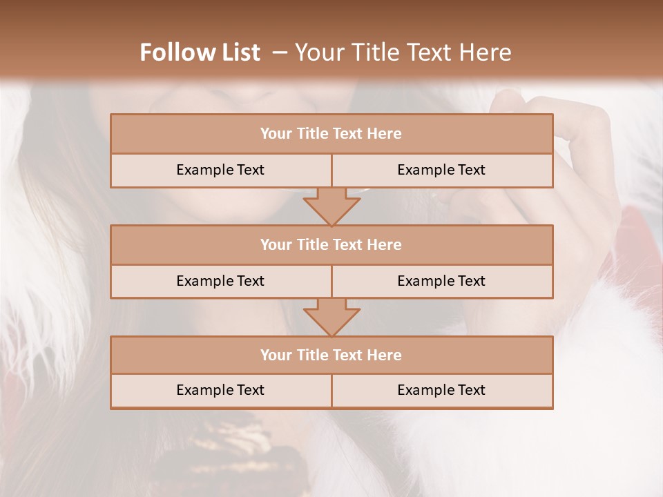 Girls Eating Cake PowerPoint Template