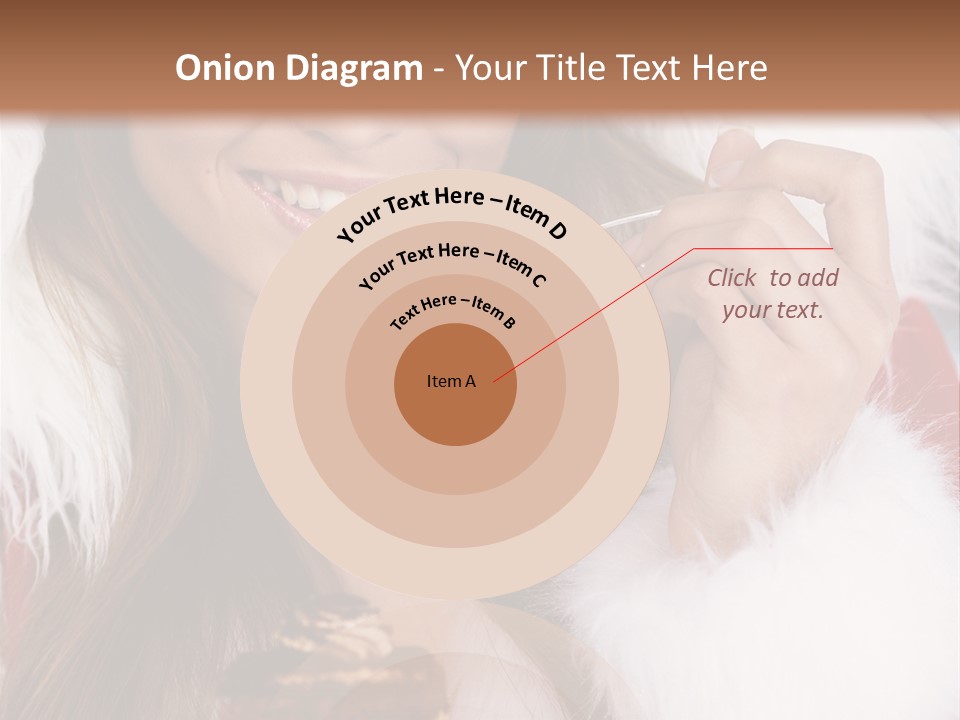 Girls Eating Cake PowerPoint Template