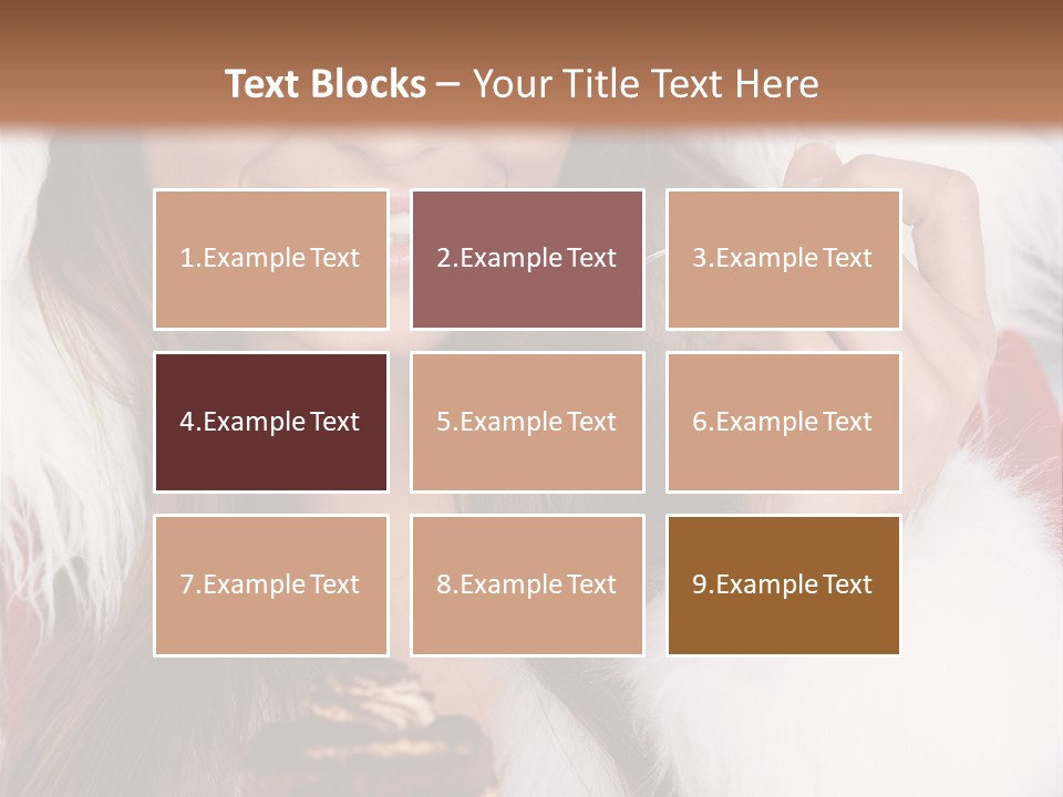 Girls Eating Cake PowerPoint Template