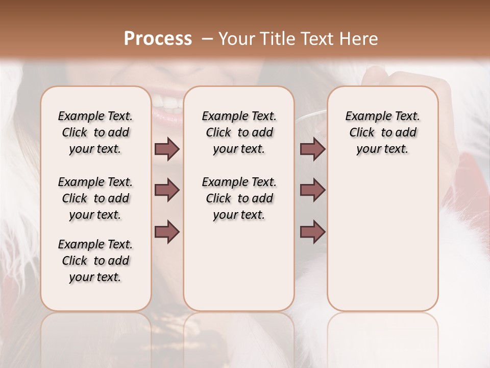 Girls Eating Cake PowerPoint Template