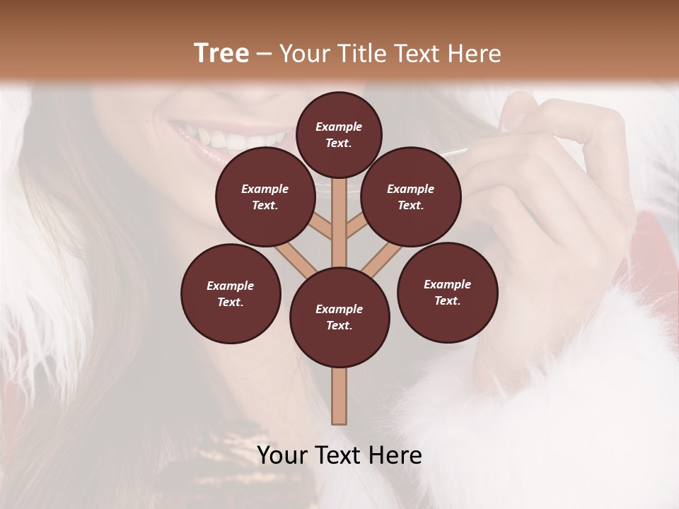 Girls Eating Cake PowerPoint Template