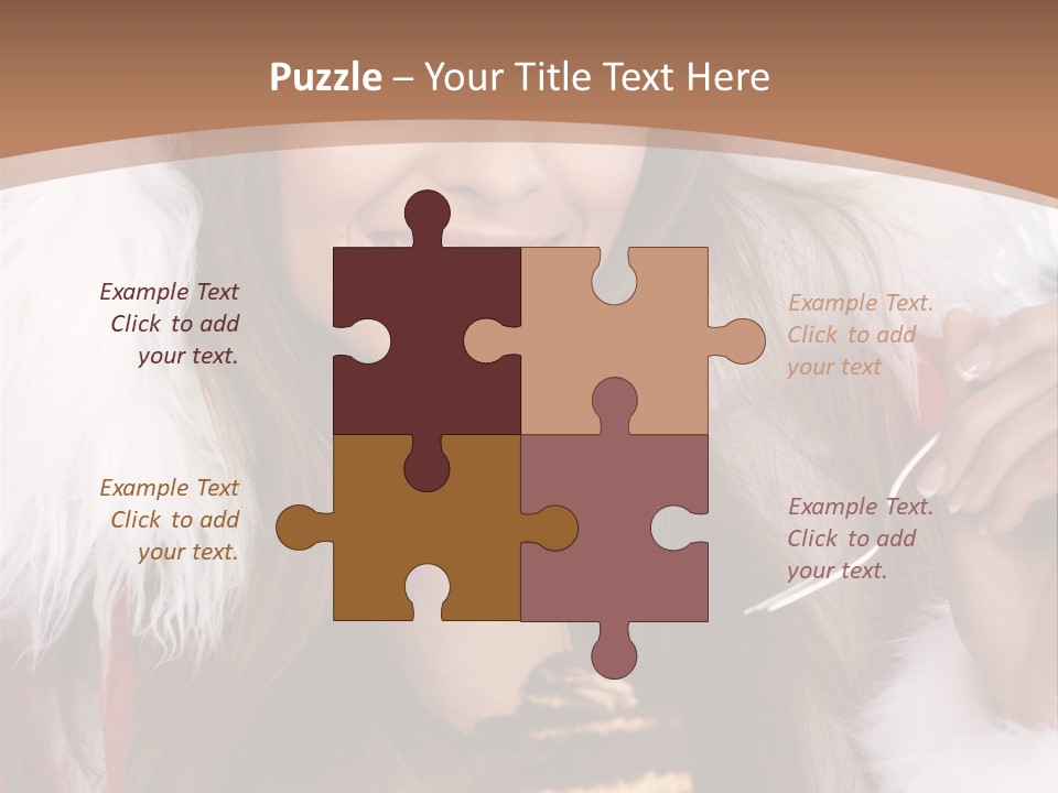 New Beautiful Face PowerPoint Template