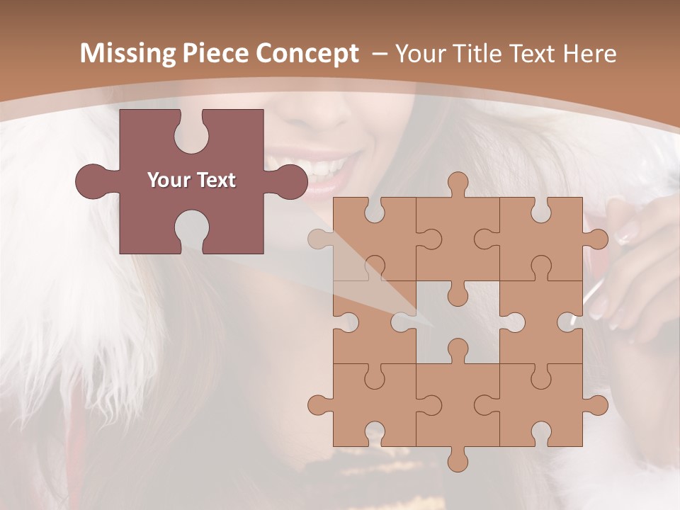 New Beautiful Face PowerPoint Template