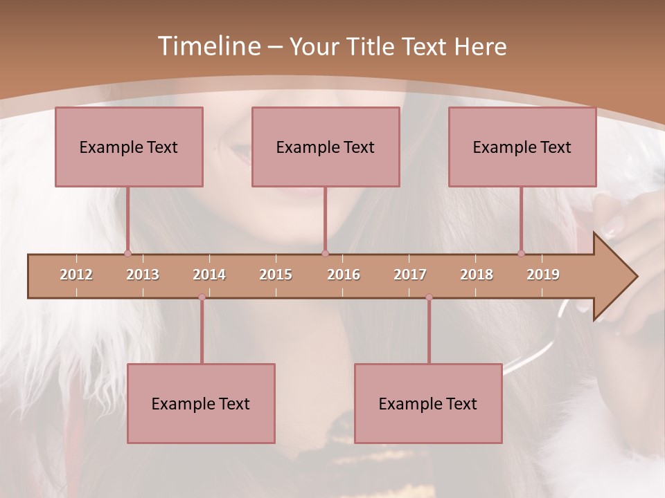 New Beautiful Face PowerPoint Template